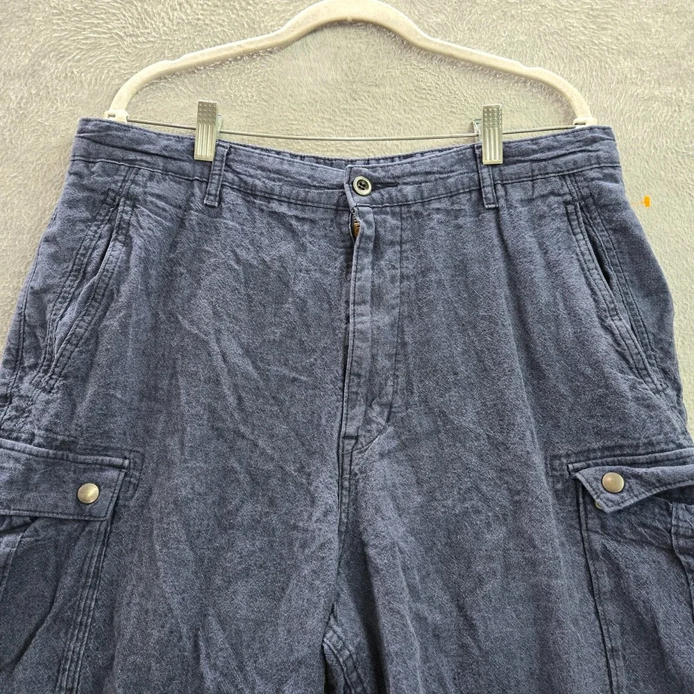 Levi's Men Shorts 36 Blue‎ Cargo Utility Pockets Outdoor Workwear